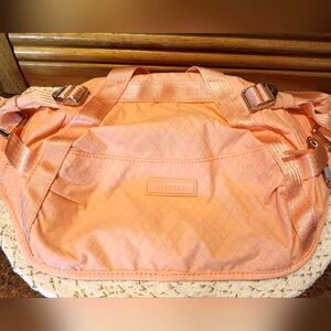 EUC Athleta Excursion Large Belt/Crossbody Bag in Spring Pink 16Lx4Wx7H